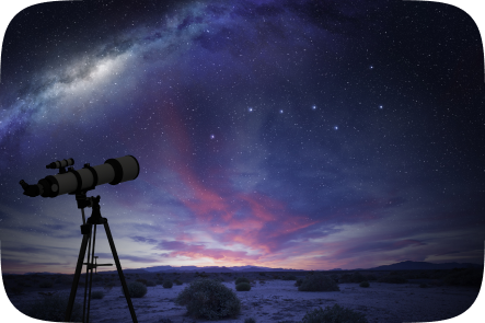 telescope-looking-at-the-great-bear-constellation-solutions